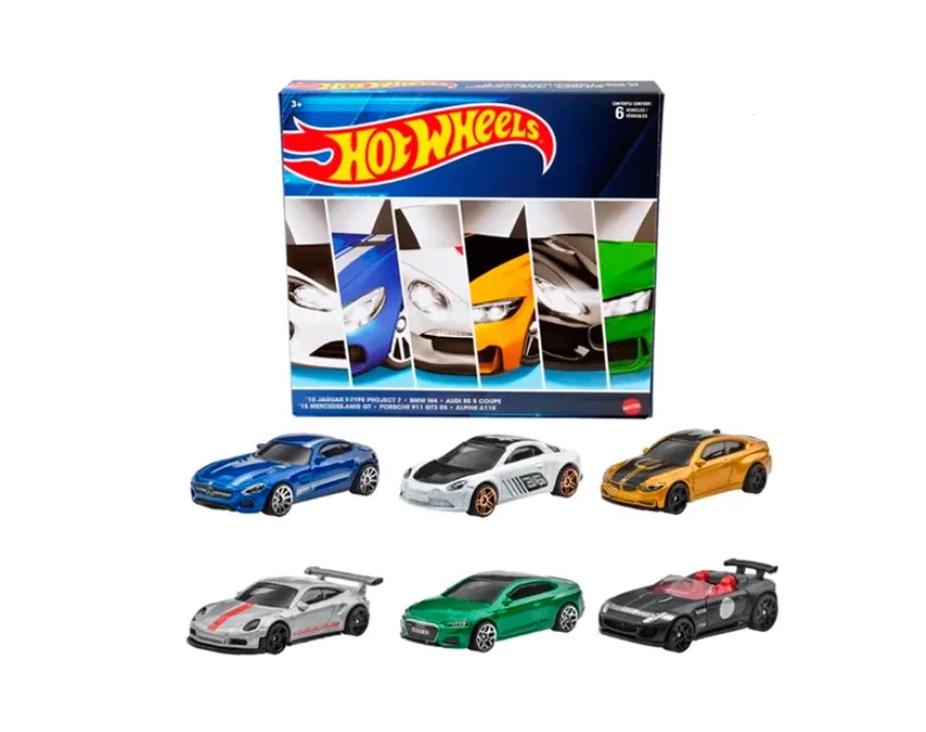Hot Wheels European Theme Multipack set 6-pack