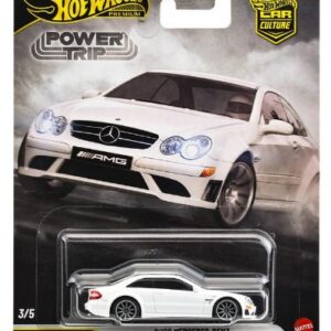 HotWheels Premium Car Culture Power Trip 2008 Mercedes Benz CLK63 Black Series