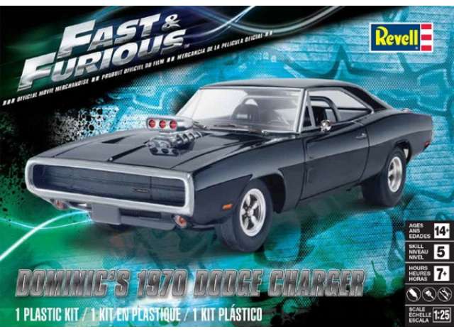 1970 Dodge Charger *Fast & Furious*, plastic modelkit