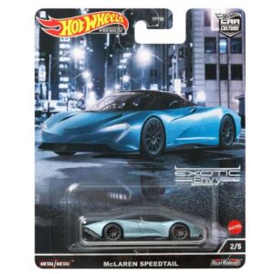 Hot Wheels Premium McLaren Speedtail *Exotic Envy*, light blue