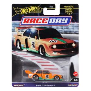 Hot Wheels Premium Car Culture Race Day - BMW 320 Group 5 #68, orange/green