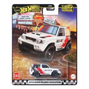 342689_2_lg.jpg Hot Wheels Premium 2025 Boulevard Mitsubishi Pajero Evolution, white/red