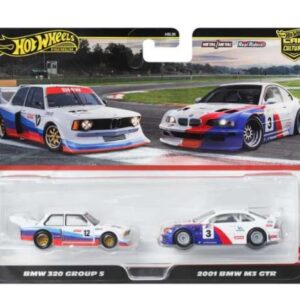 BMW E46 GTR & BMW 320 Grp5 *Premium 2-pack*, white/red/blue