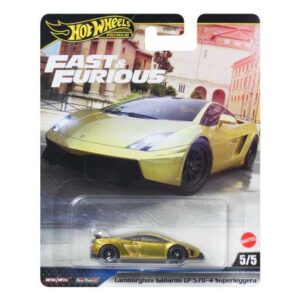 Hotwheels Premium Fast & the Furious Lamborghini Gallardo LP570-4 Superleggera, gold