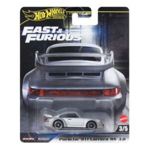 Hotwheels Premium Fast & the Furious Porsche 911 Carrera RS 3.8, silver