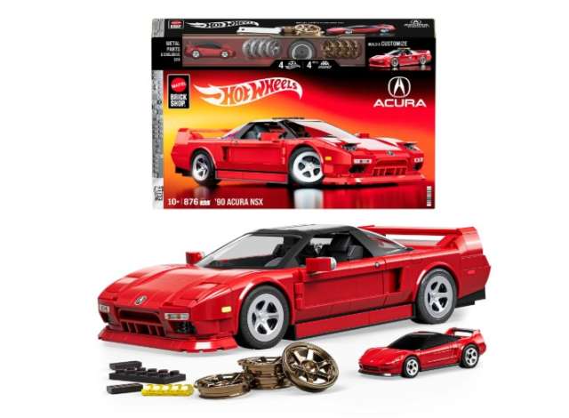 Hot Wheels *Elite series* 1990 Acura NSX Building Set