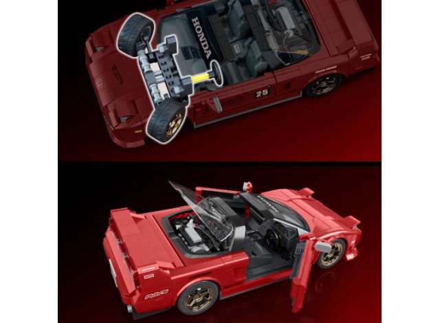 Hot Wheels *Elite series* 1990 Acura NSX Building Set - Obrázek 3