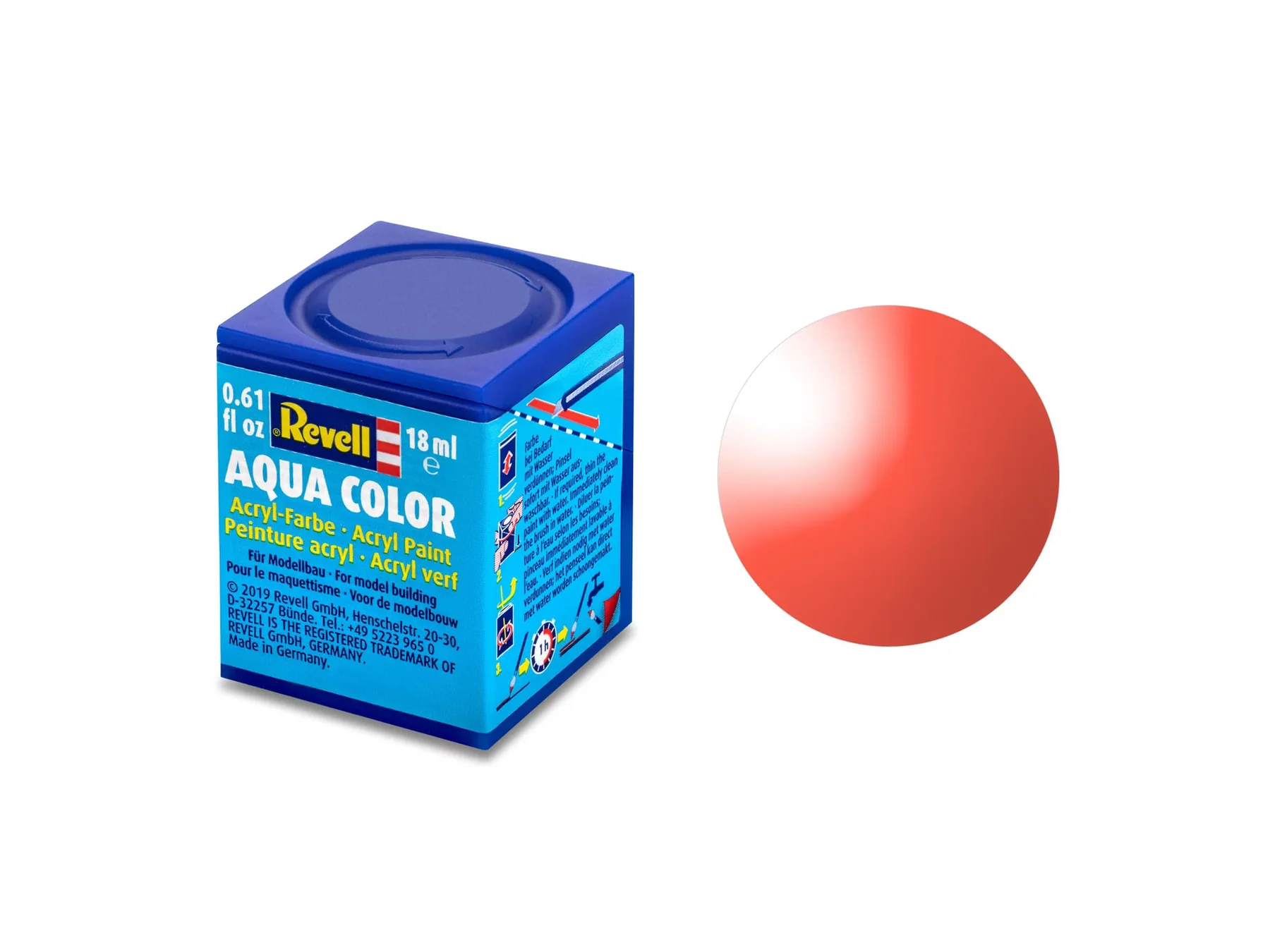 REVELL Aqua Colour red clear