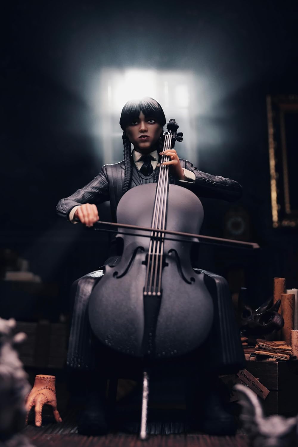 Wednesday PVC Figure Wednesday Cello - Obrázek 6