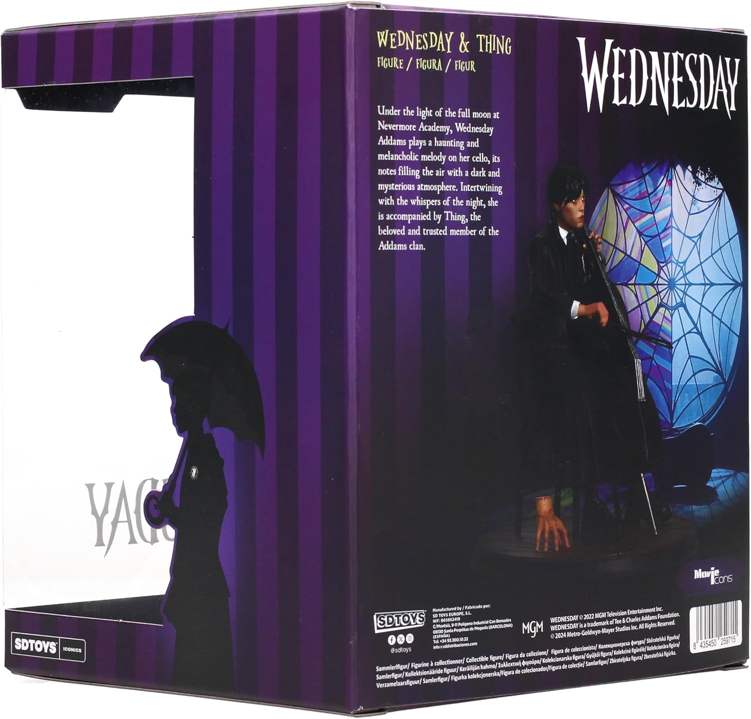Wednesday PVC Figure Wednesday Cello - Obrázek 8