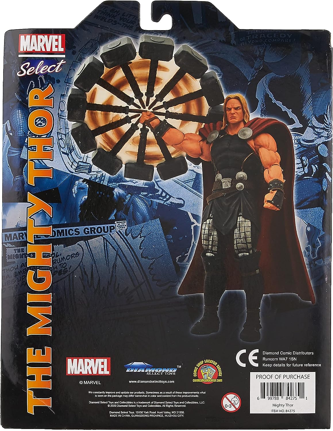 Marvel Select Action Figure Mighty Thor - Obrázek 2