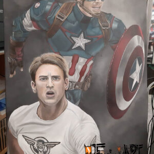 Captain20America20foto20Foxinashop.jpg FoxinaART - Steve Rogers Limitovaná Reprodukce