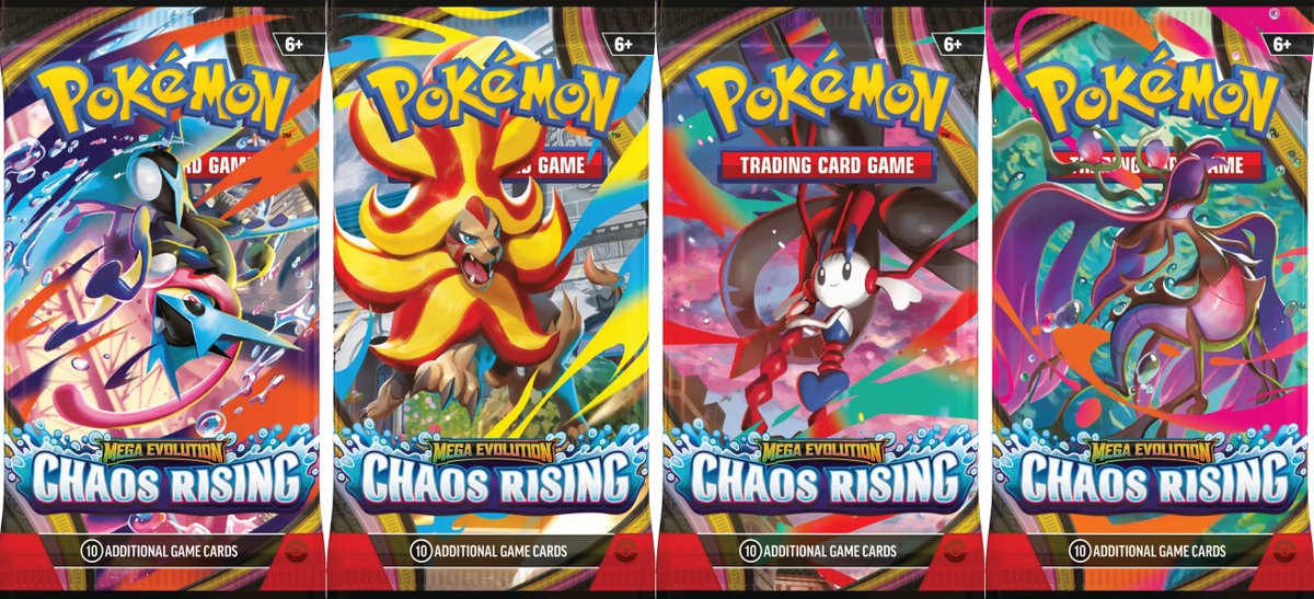Pokémon Chaos Rising Booster