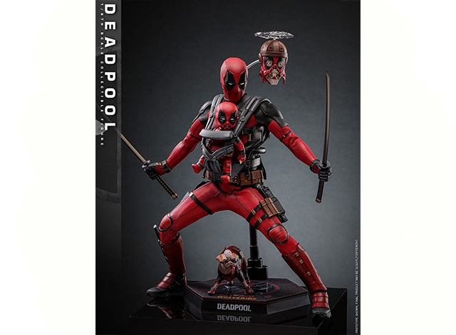 Deadpool & Wolverine Movie Masterpiece Action Figure 1/6 Deadpool