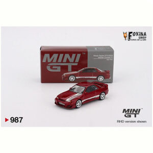 MINI GT Nissan Skyline GT-R (R32) VeilSide Combat C-I Gem Red