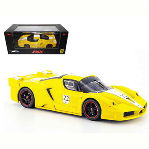 Hot Wheels Elite 2006 Ferrari FXX, yellow with white stripe (Limited Edition)