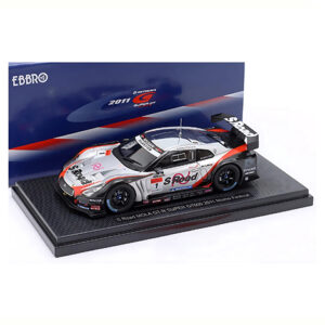 EBBRO 2011 Nissan S Road Mola GT-R Super GT500 #1 Nismo Festival, silver/black