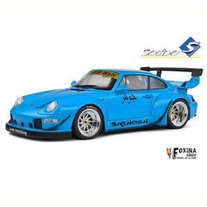 SOLIDO 1/18 2018 Porsche 911 (964) RWB Shingen, blue