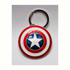 Kovová klíčenka Marvel Comics Captain America Shield