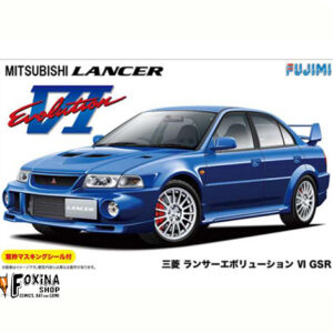 1999 Mitsubishi Lancer Evolution VI GSR w/ Window Frame Masking , plastic modelkit