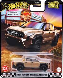 Hot Wheels Premium 2025 Boulevard - 2024 Toyota Tacoma TRD Pro, brown