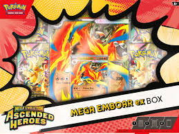 Pokémon Ascended Heroes Mega Emboar EX Box !POSLEDNÍ KUS!