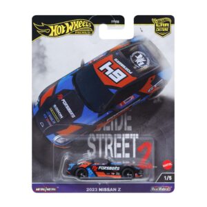 Hot Wheels Premium Car Culture Slide Street - 2023 Nissan 400Z, blue/black/orange