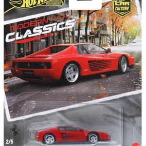 HotWheels Premium Car Culture Modern Classics Ferrari Testarossa