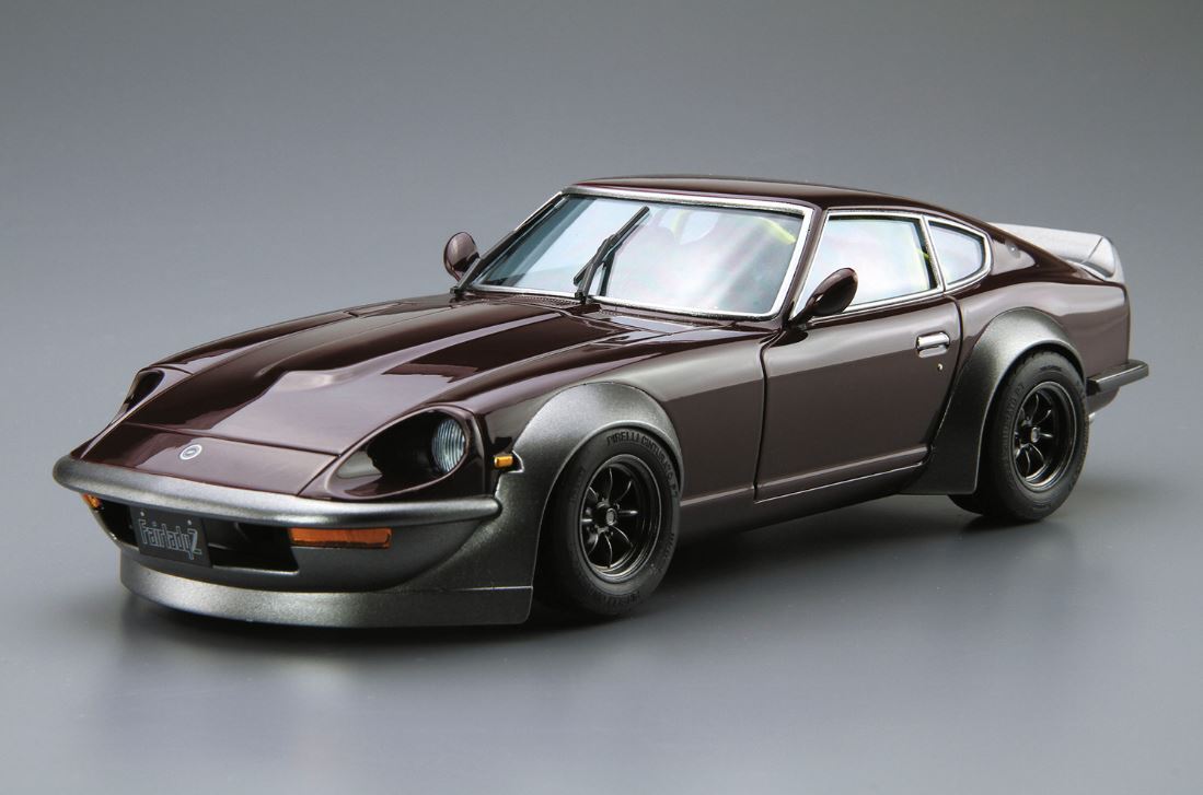 Nissan S30 Fairlady Z Aero Custom, plastic modelkit - Obrázek 2