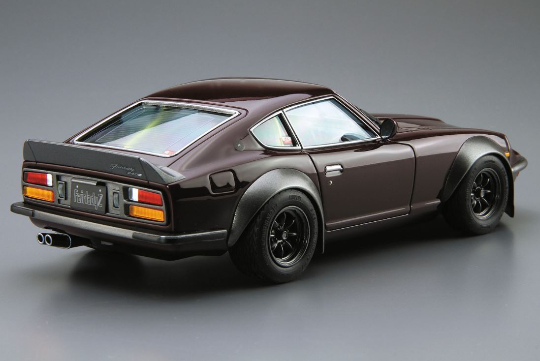 Nissan S30 Fairlady Z Aero Custom, plastic modelkit - Obrázek 3