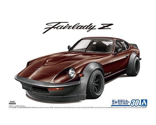 Nissan S30 Fairlady Z Aero Custom, plastic modelkit