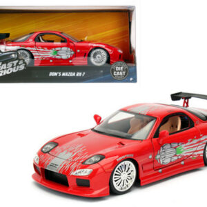 Dom's Mazda RX-7 *Fast and Furious 1*, red