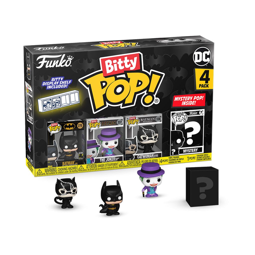 Batman 85th Anniversary Bitty POP! Vinyl Figure 4-Pack Batman