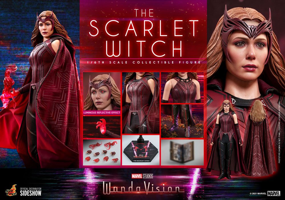 WandaVision Action Figure 1/6 The Scarlet Witch - Obrázek 17