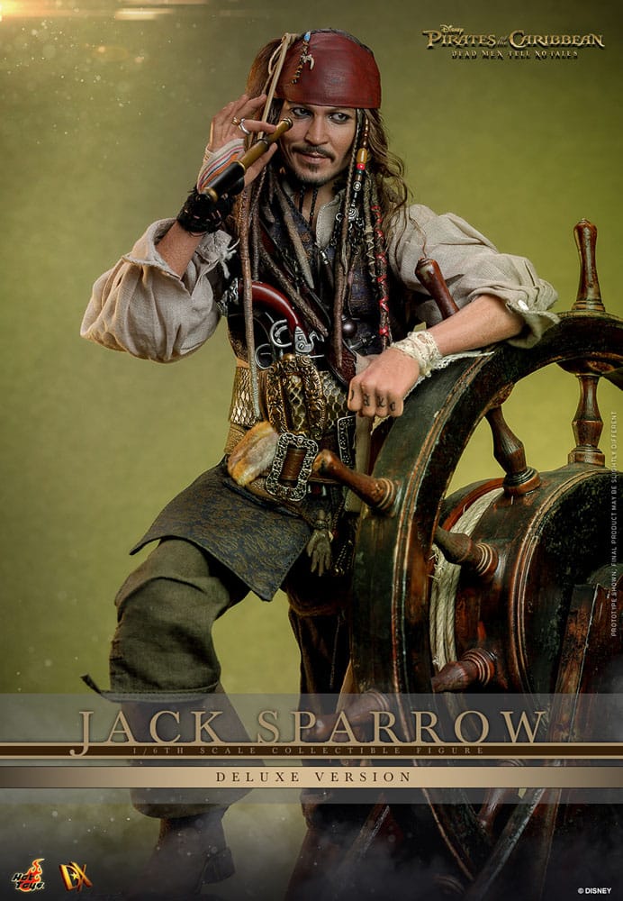 Pirates of the Caribbean: Dead Men Tell No Tales DX Action Figure 1/6 Jack Sparrow (Deluxe Version) - Obrázek 2