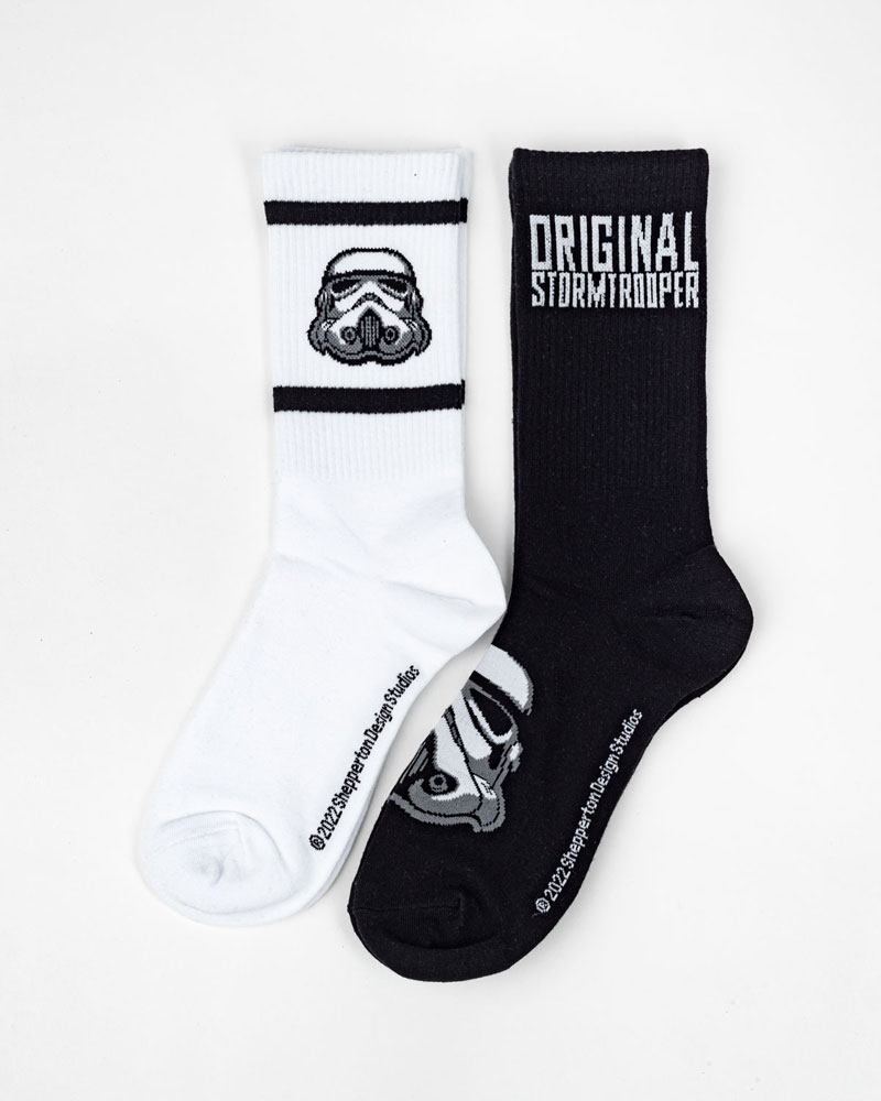 Original Stormtrooper Ponožky 2-Pack Sport Trooper