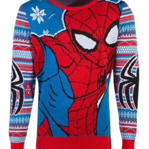 Marvel pletený vánoční svetr Spider-Man