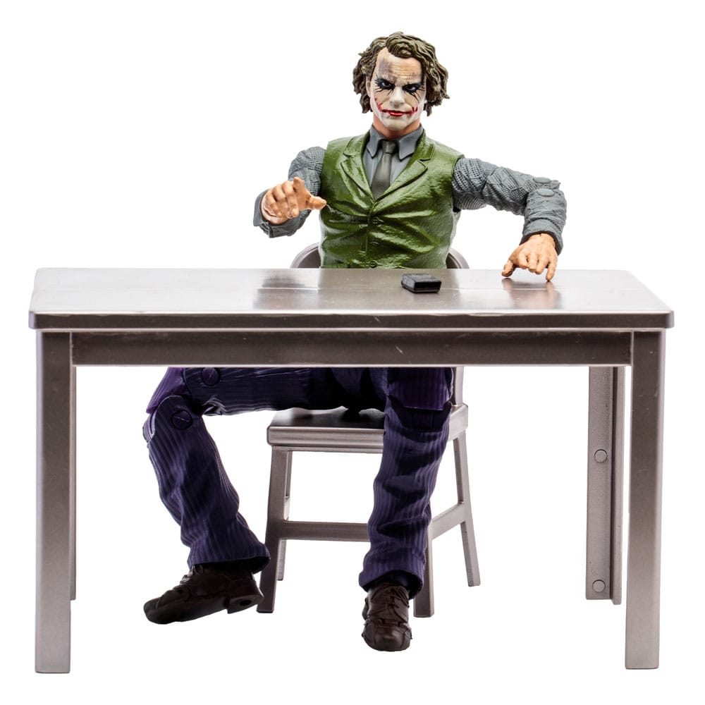 DC Multiverse Action Figure The Joker (Jail Cell Variant) (The Dark Knight) (Gold Label) - Obrázek 5