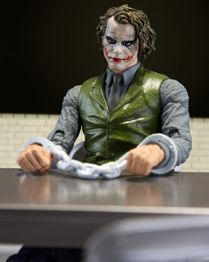 DC Multiverse Action Figure The Joker (Jail Cell Variant) (The Dark Knight) (Gold Label) - Obrázek 7