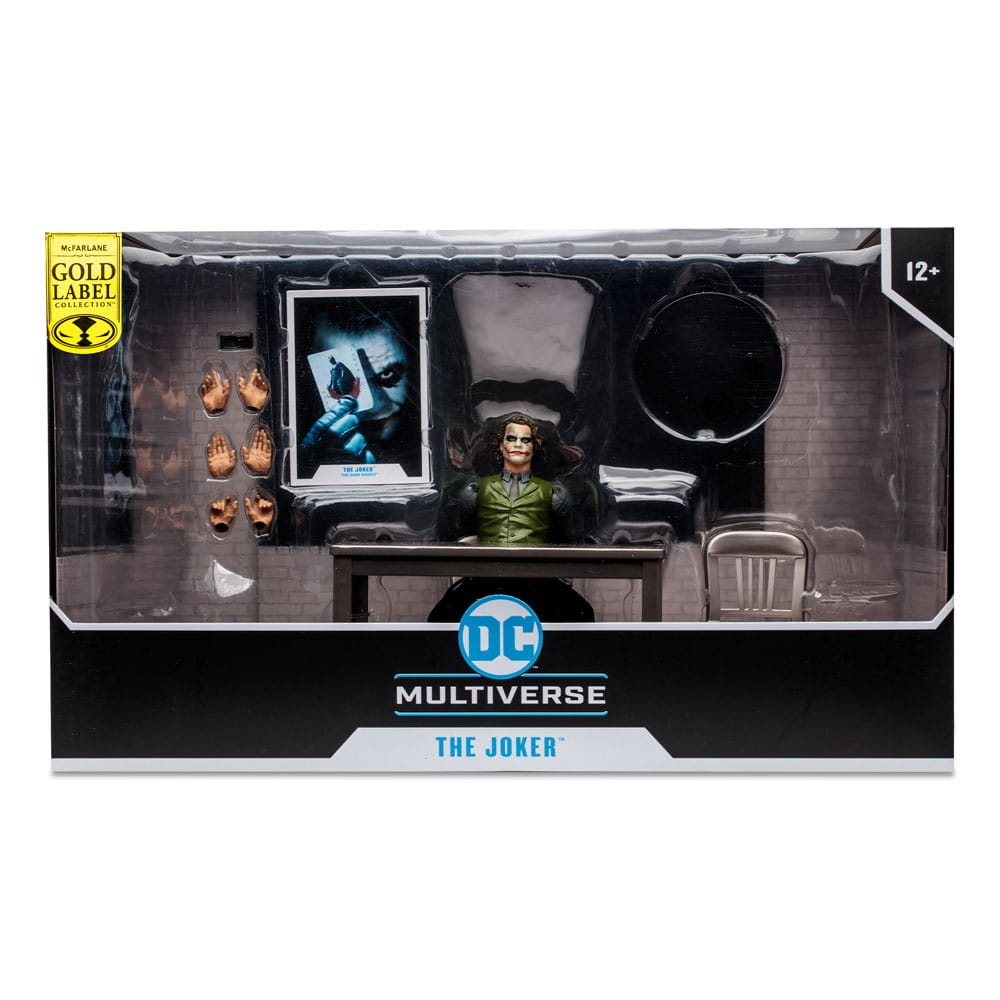 DC Multiverse Action Figure The Joker (Jail Cell Variant) (The Dark Knight) (Gold Label) - Obrázek 2