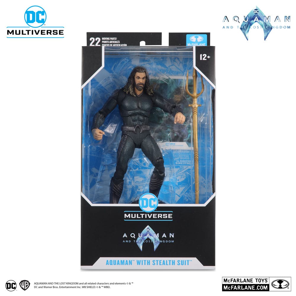 Aquaman and the Lost Kingdom DC Multiverse Action Figure Aquaman with Stealth Suit - Obrázek 6