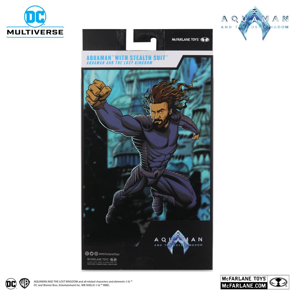 Aquaman and the Lost Kingdom DC Multiverse Action Figure Aquaman with Stealth Suit - Obrázek 7