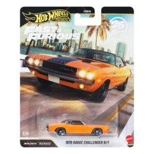 Hot Wheels Premium Fast & the Furious 1970 Challenger, orange