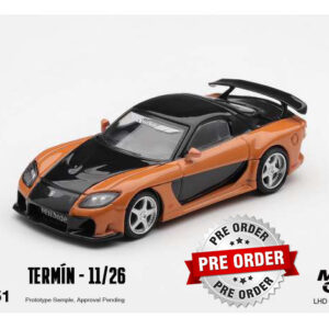 !!!Předobjednávka!!! Mini GT 2006 Mazda RX-7 (FD) Veilside Fortune Han Seoul-Oh *The Fast and The Furious: Tokyo Drift*, orange/black Blister balení