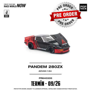 7 !!!Předobjednávka!!! Pop Race Pandem 280ZX *Advan*, black/red