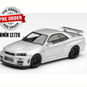 !!!Předobjednávka!!! Mini GT 1999 Nissan Skyline GT-R (R34) Z-Tune, silver metallic