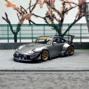 STREET WARRIOR Porsche RWB 993, silver