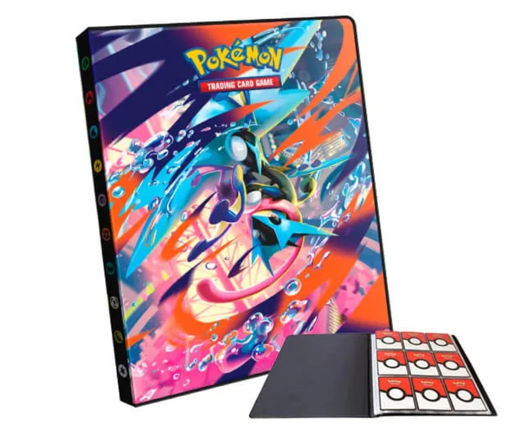 Pokémon A4 album na karty - Chaos Rising (Mega Greninja)