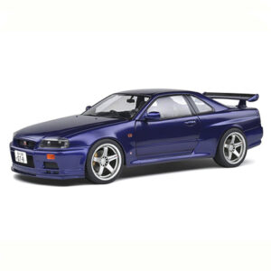 Solido 1999 Nissan Skyline (R34) GT-R Z Tune, midnight purple