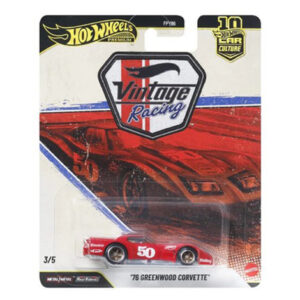 HotWheels Premium Car Culture Vintage Racing 76 Greenwood Corvette